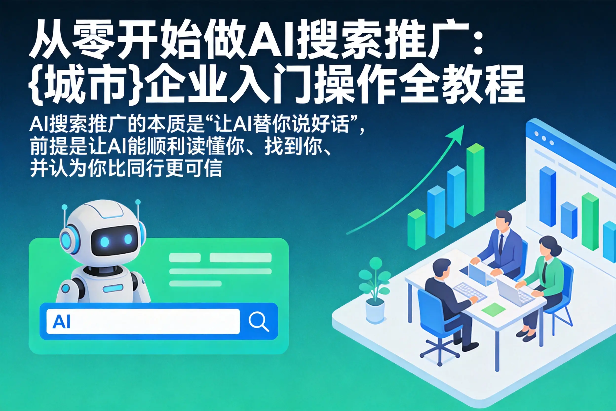从零开始做AI搜索推广：海口企业入门操作全教程