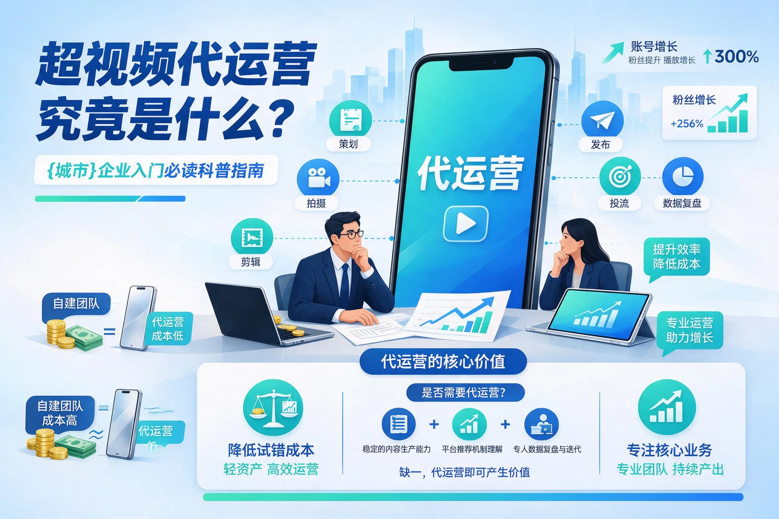 短视频代运营究竟是什么？海口企业入门必读科普指南