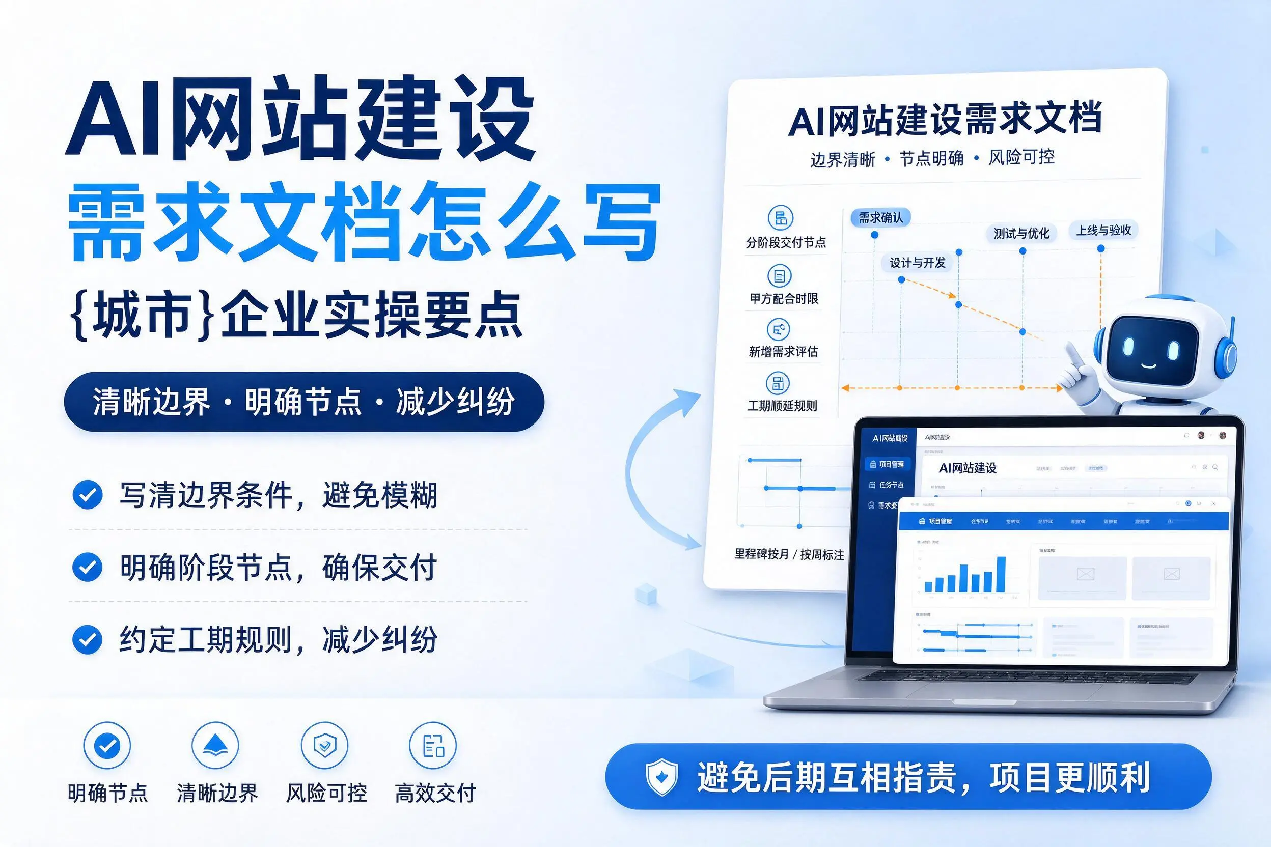 AI网站建设需求文档怎么写,海口企业实操要点